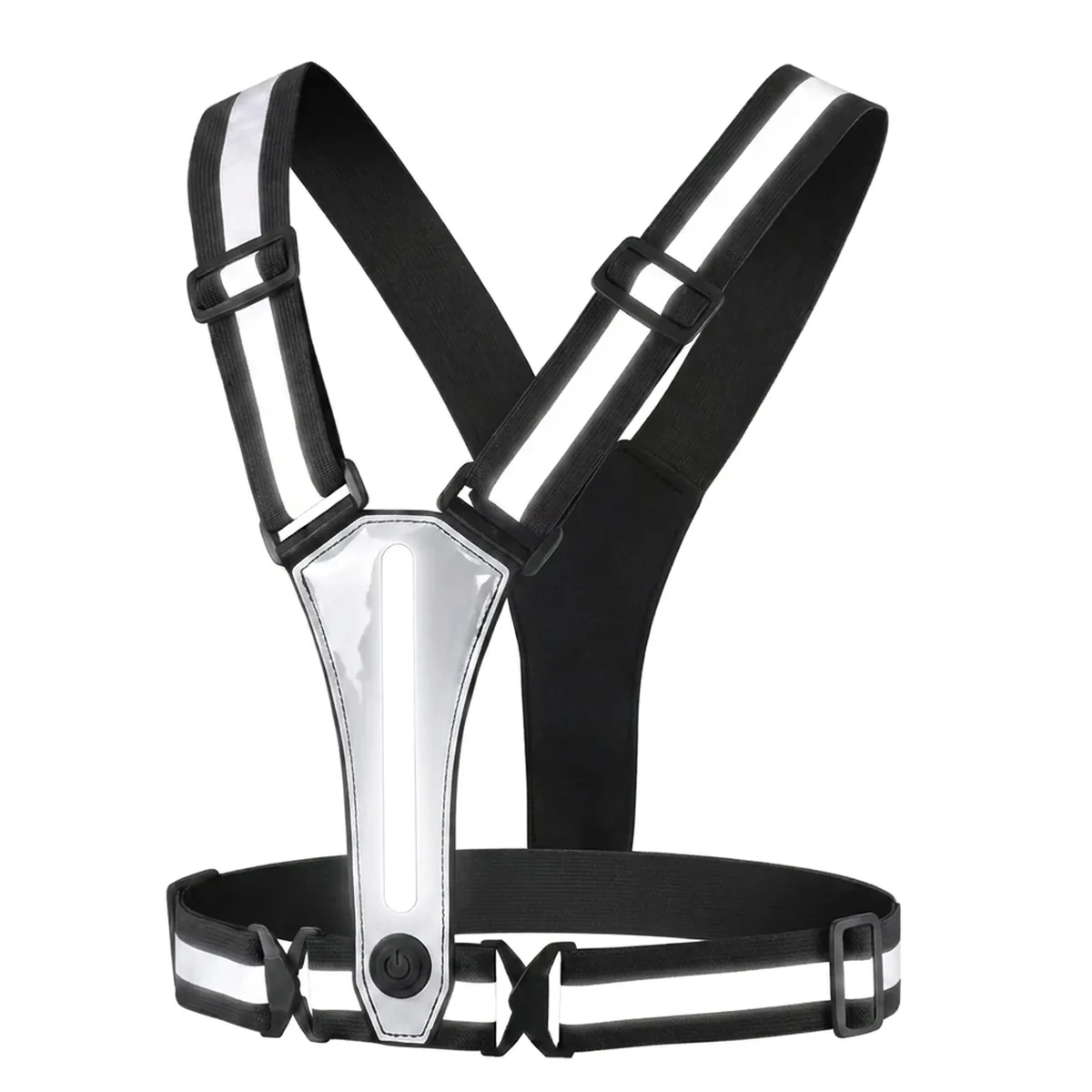 Litt LED Performance Vest in Ghost, front product view